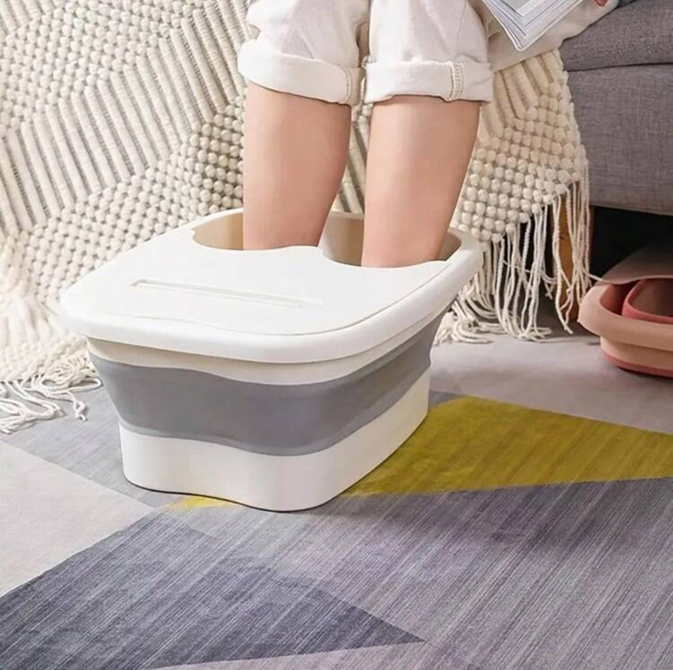 Foldable Foot Soak Bucket